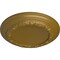 Ekena Millwork Carlsbad Ceiling Medallion (Fits Canopies up to 7 7/8"), Hand-Painted Gold, 12 1/2"OD x 1 1/2"P CM12CAGLS - alternate 5